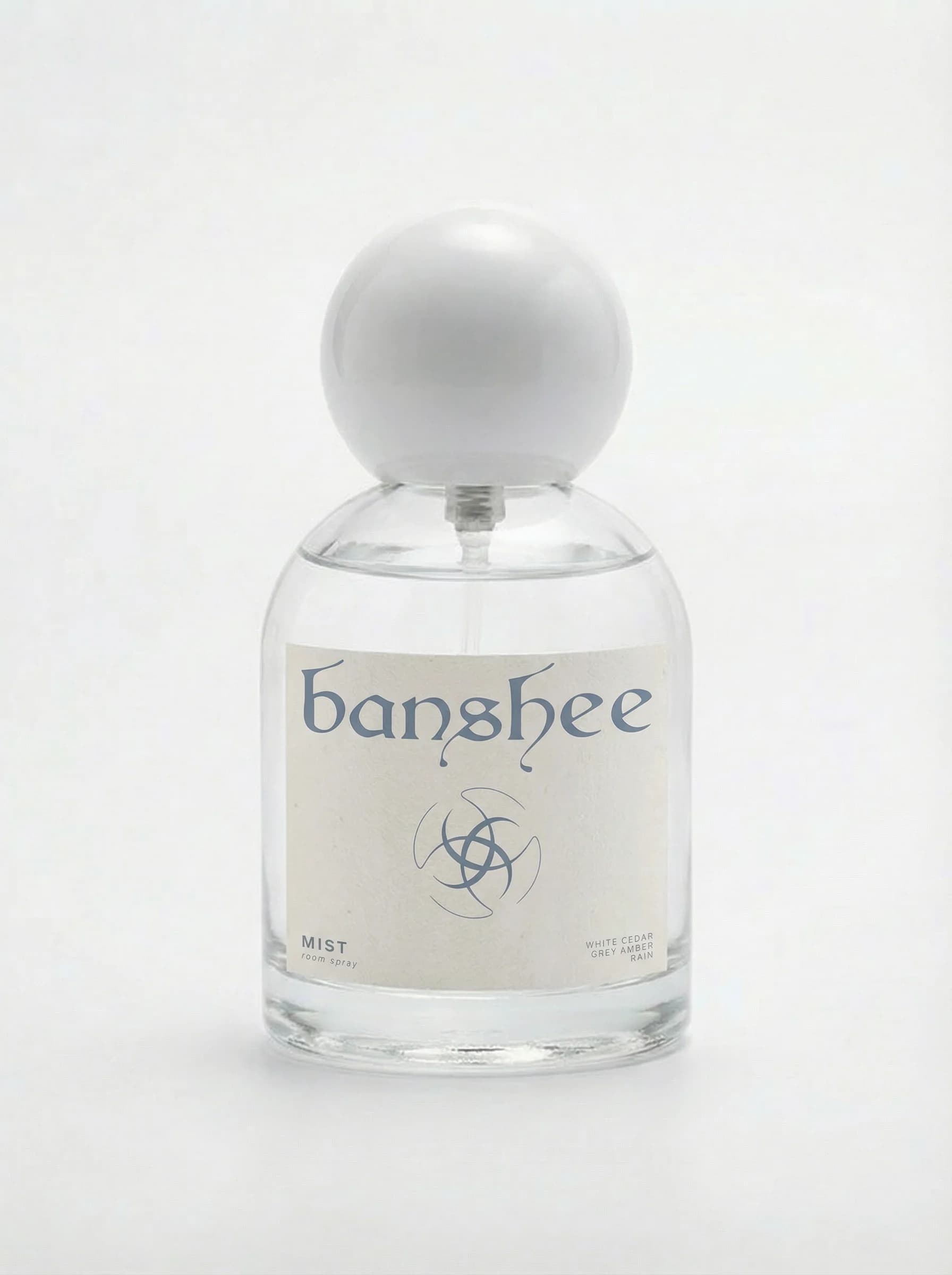 Mist Room Spray by Banshee — Sea mist, white tea, cold bergamot, 100ml / 3.4 fl oz hand-poured room spray
