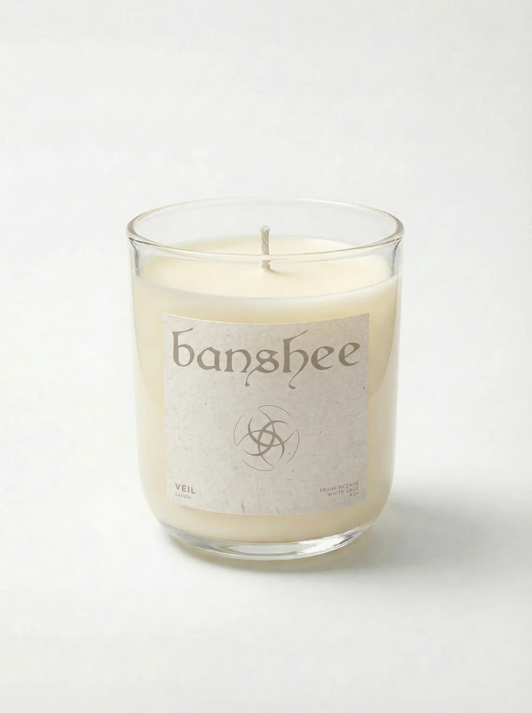 Veil Candle by Banshee — Powdered orris, white pepper, neroli, 220g / 7.8oz hand-poured candle