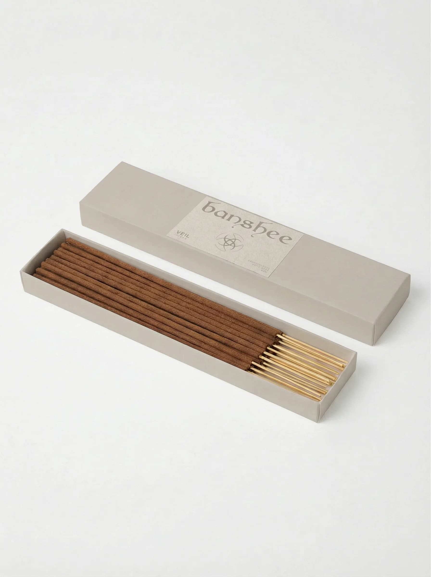 Veil Incense by Banshee — Powdered orris, white pepper, neroli, 20 sticks / box hand-poured incense
