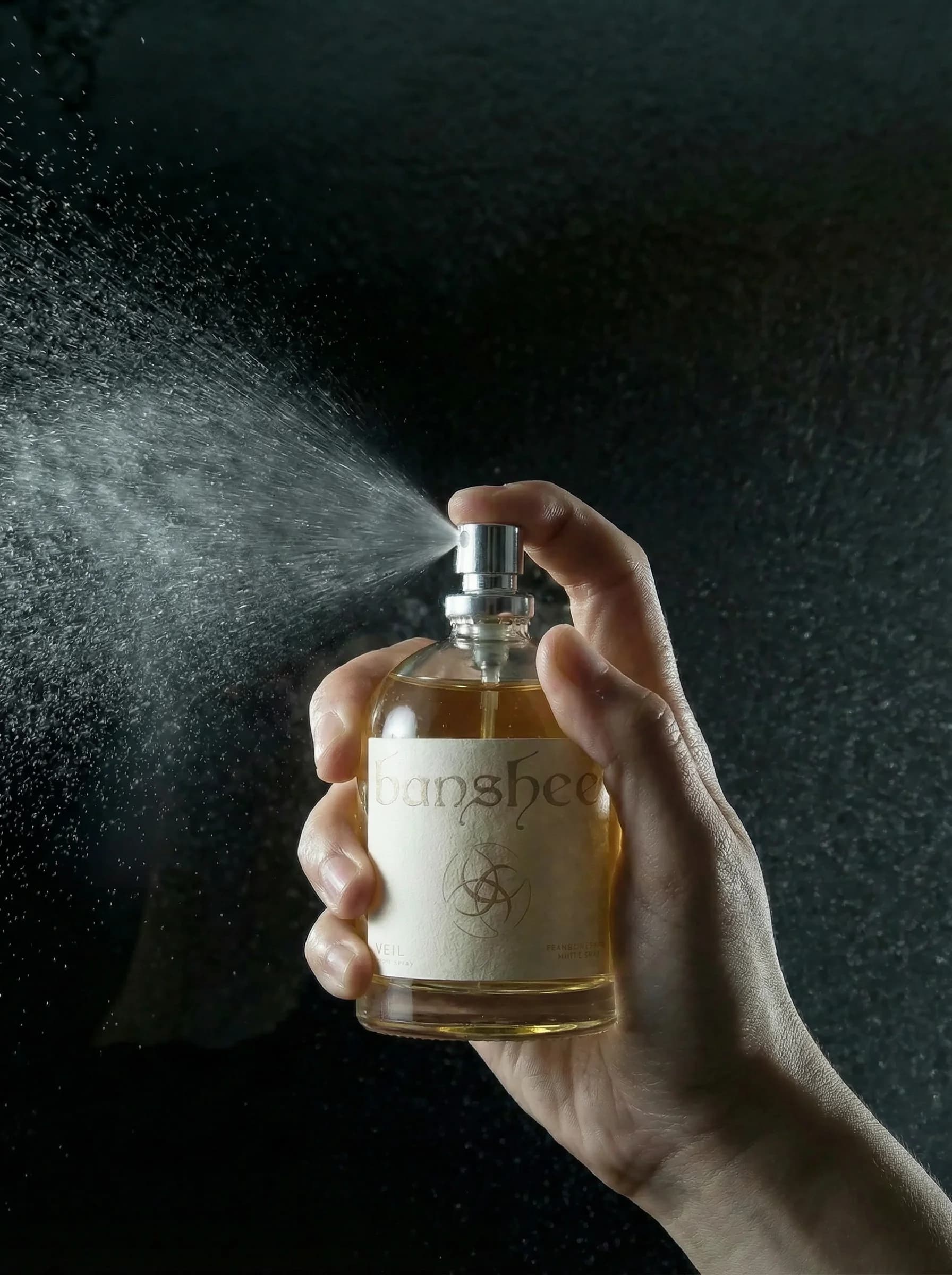 Veil Room Spray by Banshee — Powdered orris, white pepper, neroli, 100ml / 3.4 fl oz hand-poured room spray